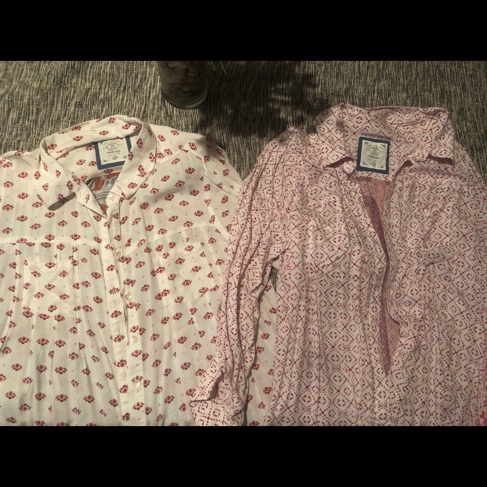 Style and Co long sleeve blouses